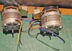 Vintage Pioneer Rt-1020l Reel To Reel Parts -  2  Rxm-015 Reel Motors