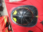 Vintage Cairnes   Bros 1010 Fireman Fire Hard Hat Helmet Shell Black 2005 Bourke