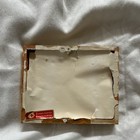 Vintage Original Signed Miniature Oil Painting Still Life W blue Pitcher   Fruit