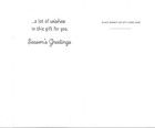 New Christmas Card 3 5x7 Money Gift Card-a Little Magic In Every Snowflake