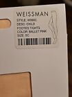 Weissman Child Size Xsc Sc Ic Lc Ballet Pink Microfiber Footed Tights W990c Nwt