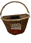 Schwinn Quick Release Brown Wicker Bike Front Storage Basket New With Tags 