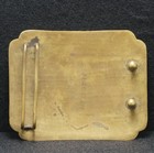 We13124 Very Cool Vintage 1970s    jousting    Medieval Game Artwork Belt Buckle
