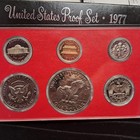 Junk Drawer Estate Sale Coin Lot Proof Sets 90  Silver Half Dollars 