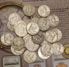 Silver  10 - Coins Random Dates   Mint Marks Franklin Half Dollar s Tp-6939