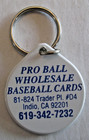 Vtg Toronto  91 All-star Game Baseball Key Chain Pro Ball Wholesale Indio Ca
