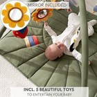 Baby Play Gym And Tummy Time Mat With 5 Farm Toys - Activity Area