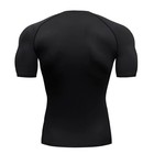 Mens Gym Training Long Sleeve Shirt Quick Dry Compression Athletic Base Layer