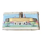 Disney Vintage Rare Metal Tin Disneyland Safari Aladdin Industries Lunch Box