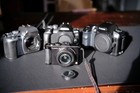 Digital Camera Lot  All Working - Canon D30  Lumix Lx7  Olympus E500  E510