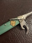 Vintage Girl Scouts Pocket Knife Gs Trefoil Emblem