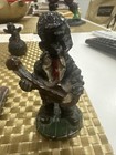 African  Americana  Jazz  Statue Figurine Banjo Guitar Black Americana 1920