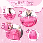 Pop Up Play Tent For Kids Girls Foldable Princess Castle Indoor Outdoor Play Fun