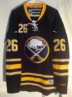 Reebok Premier Nhl Jersey Buffalo Sabres Thomas Vanek Navy Blue Men s S