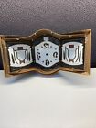 Old Style Beer Wall Mount Lighted Clock Stained Glass Look-no Clock Parts