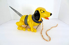 1960 s Slinky Dog Pull Toy W original Box James Industries Spiral Spring Motion