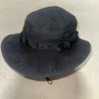 Black Mil Spec Hot Boonie Jungle Sun Hat Type Ii Size 7 5  Military Hunt Strap
