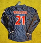 Psg Fc 2001 02 Ronaldinho  21 Retro Vintage Soccer Futbol Shirt Jersey Slim Xl