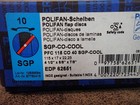 New Box Of 10 Pferd 62651 4-1 2 x5 8 x7 8  40 Grit Polifan Flap Discs  r11 