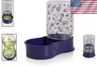 Colorful Purple Reversible Feeder water Dispenser For Rabbits   Small Animals