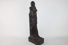 Unique Ancient Egyptian Antique Statue Stone Large Nile God Khnum Head Of Ram