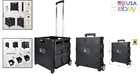 Utility Folding Cart With 60 Pound Capacity And Two Wheels For Easy Transport