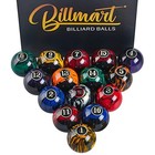 Premium Billiard Balls Pool Table Accessories 2-1 4  Regulation Marble Black
