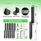 8 Pcs Fence Post Repair  Heavy Duty Fence Post Kit Anchor Ground Stakes For Repa