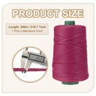 Polyester Macrame Cord 3mm X 219 Yards Polypropylene Macrame Cords Braided Cr   