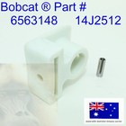 Fits Bobcat Seat Lap Bar Plastic Pedal Stop Kit 743 751 753 763 773 7753 843  
