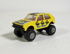 Vintage 1981 Matchbox Romping Rabbit Vw Ruff Rabbit Car 4x4 Yellow Volkswagen
