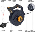 Maxxt 20v Cordless Electric Fish Tape Wire Puller With 97ft Line