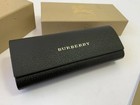 Burberry Eyeglasses Sunglasses Leather Black Hard Case Only