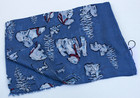 Vera Bradley Soft Fringe Scarf In Beary Cool Blue   Nwt
