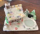 Dollhouse Miniature Christmas Gingerbread House 1 12 Scale Artist Made Beautiful