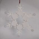 New Genuine Lego Christmas Ornament Snowflake With Instructions