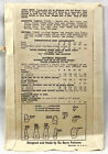 1939 Dubarry Sewing Pattern 2402b Girls Dress 2 Sleeves Size 8 Antique 11145