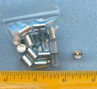 Dollhouse Miniature  20 Metal Cans To Put Your Own Lable On