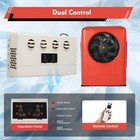 12v 800w Truck Cab Hanging Mini Split Ac For Rv Trailer Bus 3000rpm 4 Speed