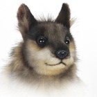 46cm Hansa Wallaby Plush Toy Cuddly Realistic Handmade Stuffed Animal Toy