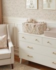 Floral Daisy Diaper Caddy Organizer   Nursery Storage Basket For Baby Shower