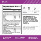 Optimum Nutrition Essential Amino Energy Hydration Plus Focus Powder Grape 9 5oz