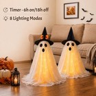 Halloween Decorations - 2 Pack Pre-assembled Ghost Decor - Ghost Decor