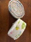 Rag Rug Yarn Hand Torn Fabric Strips Toothbrush Amish Knot Braided Crochet 50 Yd