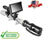 Infrared Night Vision System Rifle Scope Hunting Sight 850nm Led 5  Ir Hd Camera