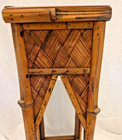 Bamboo Plant Stand  Vintagehollywood Regency  Could Be Used As A Tall Side Table