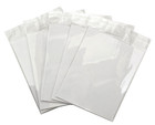 New  Resealable Clear Protective Plastic Sleeves W   Backing Board - Nes Manual