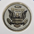 Vintage 1973 Wham-o All American Frisbee Patriotic Flying Disc Catching Toy