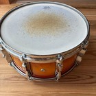 Pearl Vintage Maple Snare Drum 1990s Made In Japan W  Soft Case Rare Drum Used  
