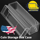 Transparent Pc Coin Storage Box Case 20-slab Coin Holder For Pcgs Ngc Pccb Pmgab